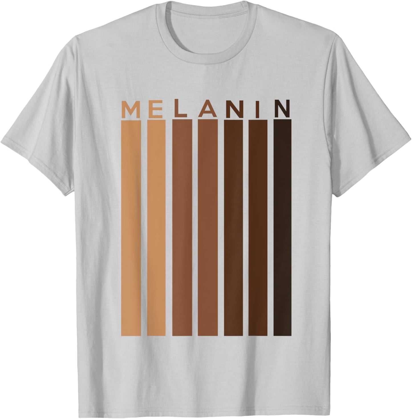 Oheneba: Melanin Shades Black Pride Afro Queen King T-Shirt - T-Shirt | Ash