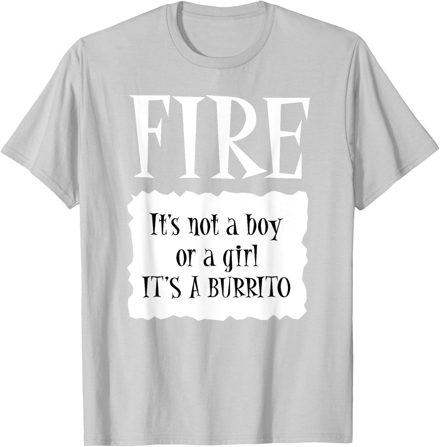 FIRE - Hot Packet Halloween Taco Costume T-Shirt - T-Shirt | Ash
