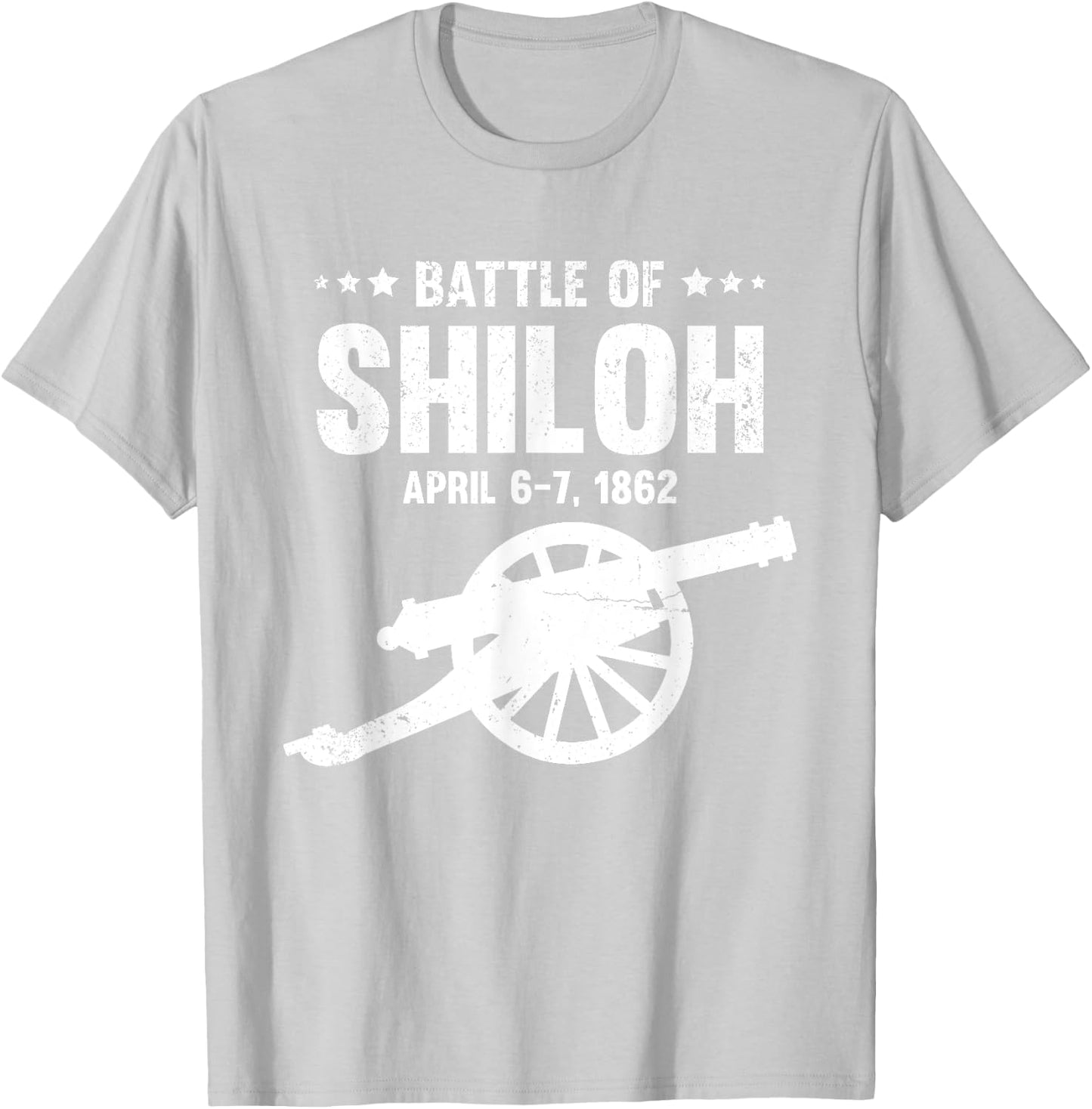 Battle of Shiloh Civil War Battle Tennessee Battlefield T-Shirt - T-Shirt | Ash