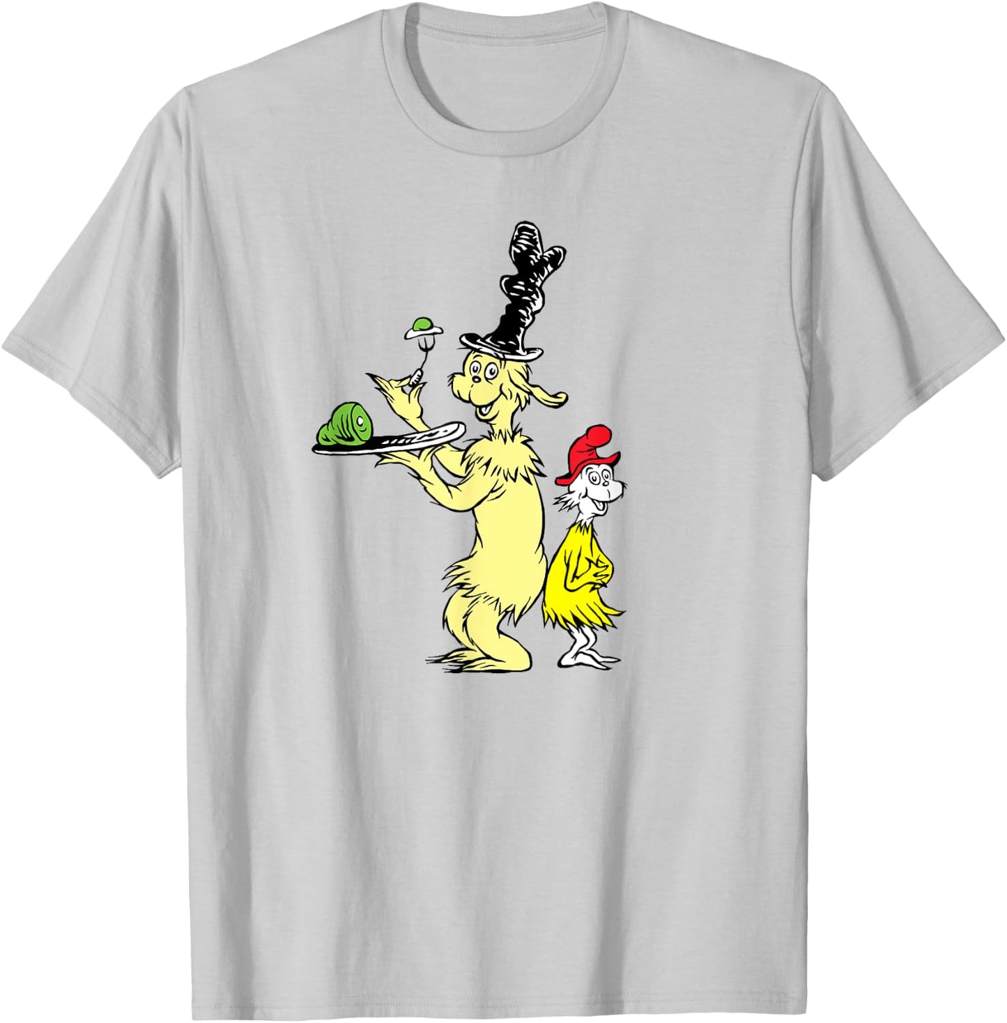 Dr. Seuss I Like Green Eggs and Ham T-Shirt - T-Shirt | Ash