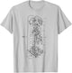 Mechanical Keyboard Key Patent Design Drawing T-Shirt - T-Shirt | Ash