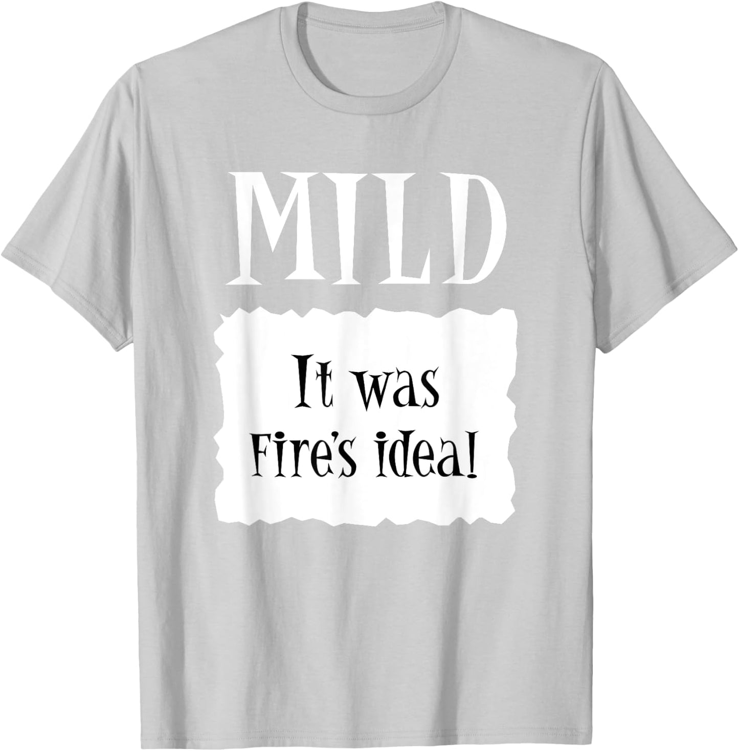 MILD - Hot Packet Halloween Taco Costume T-Shirt - T-Shirt | Ash