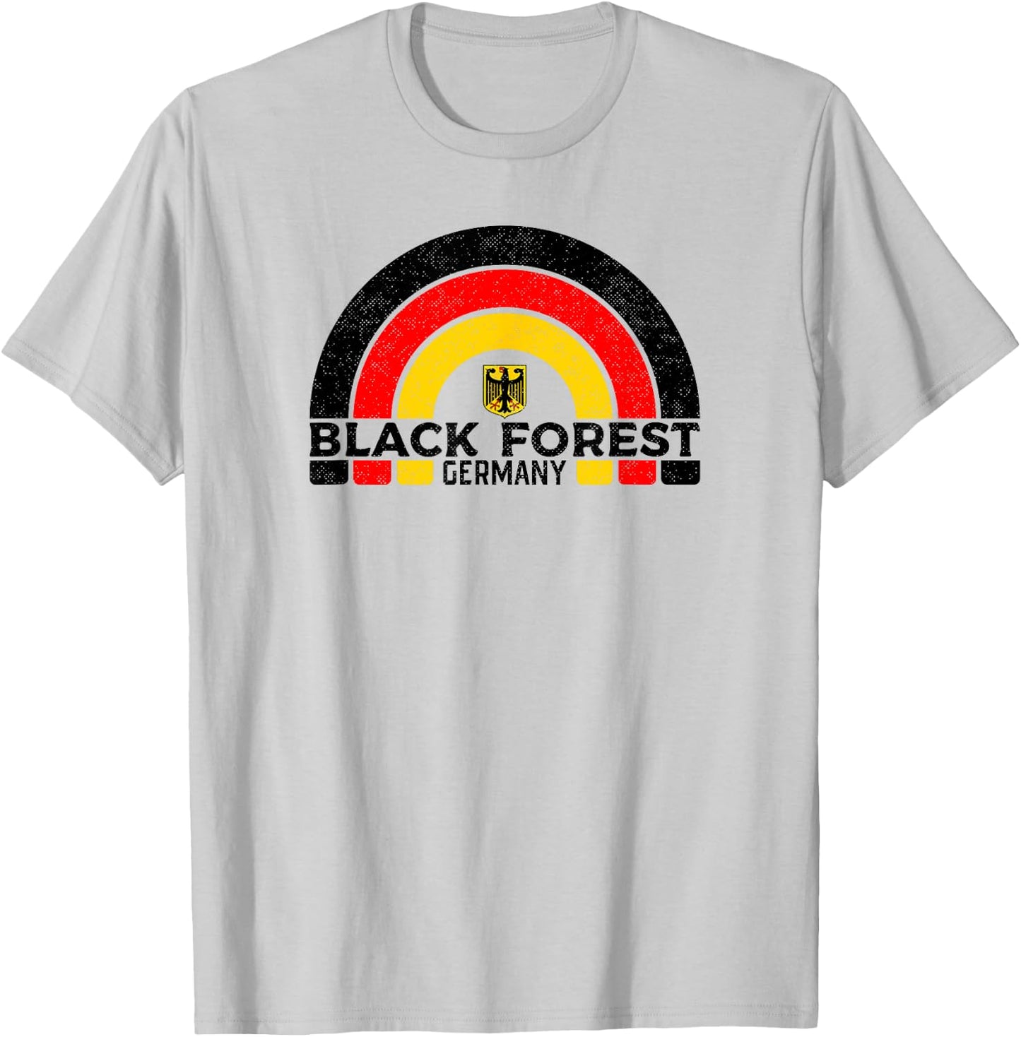 Retro Black Forest Germany T-Shirt - T-Shirt | Ash