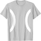 Tennis Ball Costume Funny Boys Tennis Halloween Costume T-Shirt - T-Shirt | Ash