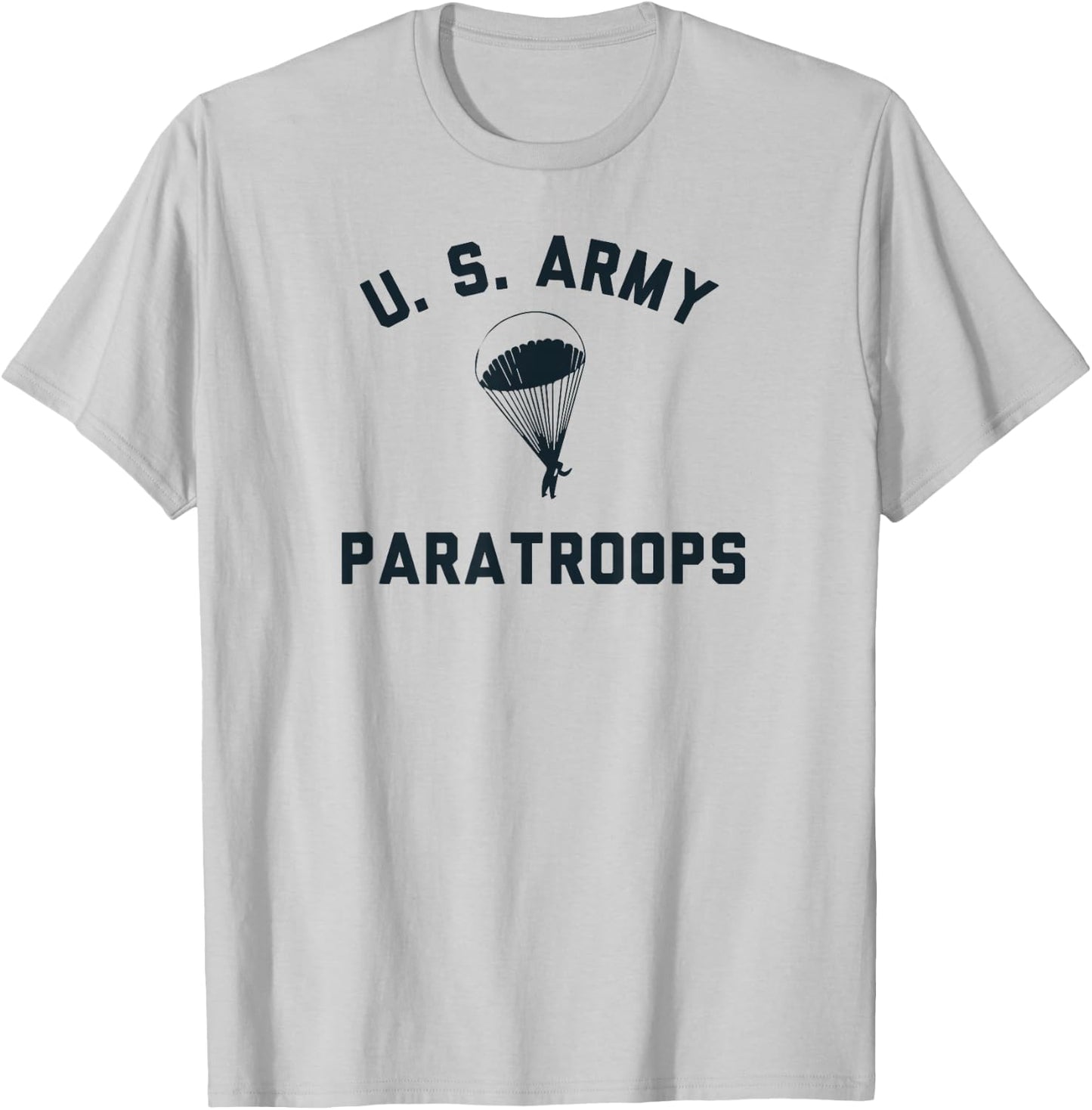 US Army Paratroops Paratrooper WW2 Vintage PT T Shirt T-Shirt - T-Shirt | Ash