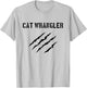 Cat Wrangler Halloween Costume T-Shirt - T-Shirt | Ash