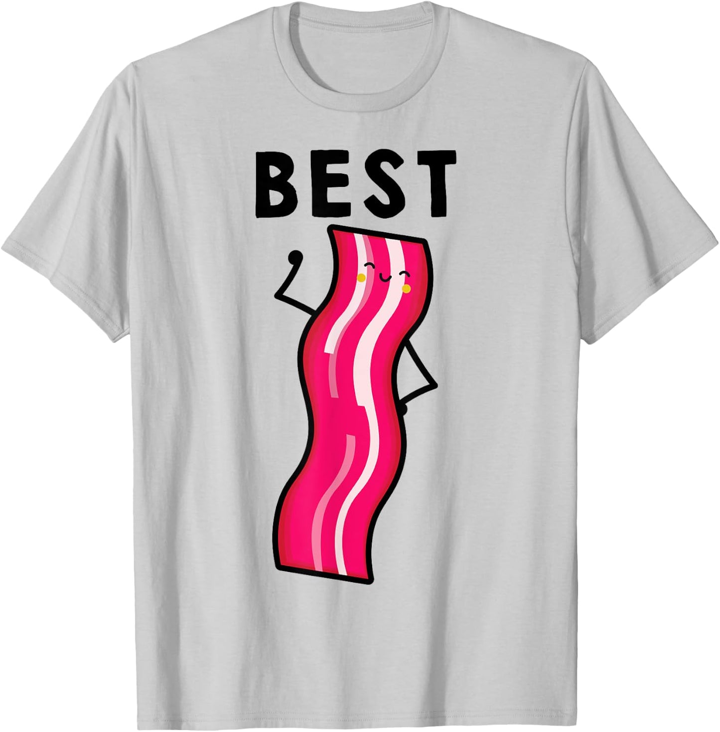 Bacon and Egg Matching BFF Best Friend T Shirts Bestie T-Shirt - T-Shirt | Ash
