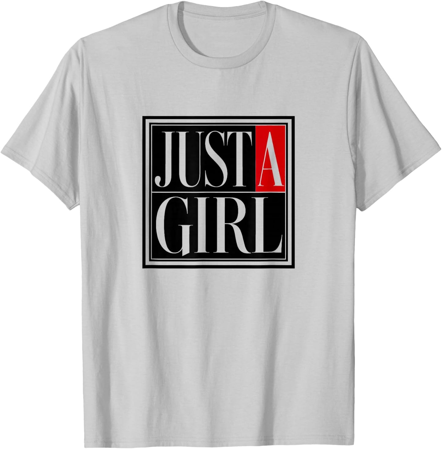 Just a Girl Shirt Kids Just a Girl T-Shirt - T-Shirt | Ash