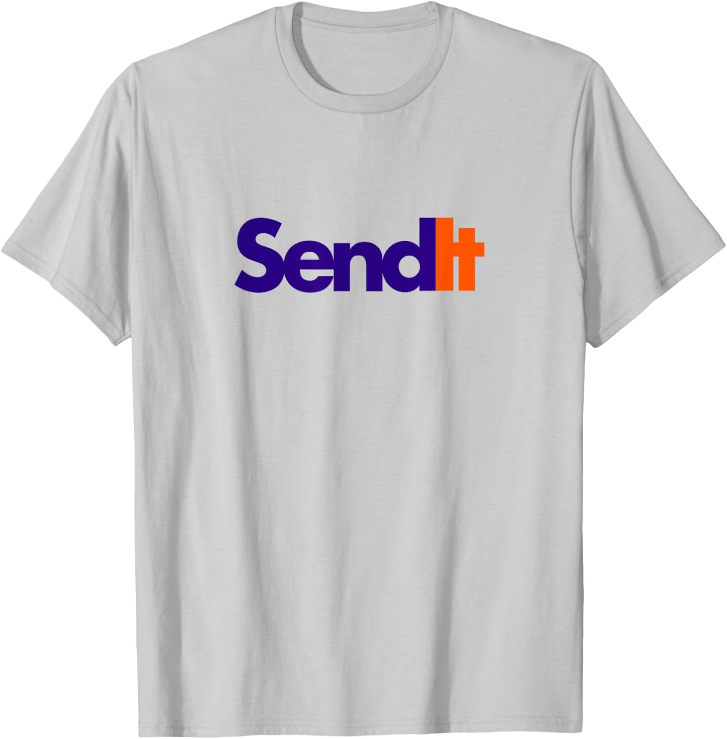 Funny Party Send it T-Shirt - T-Shirt | Ash