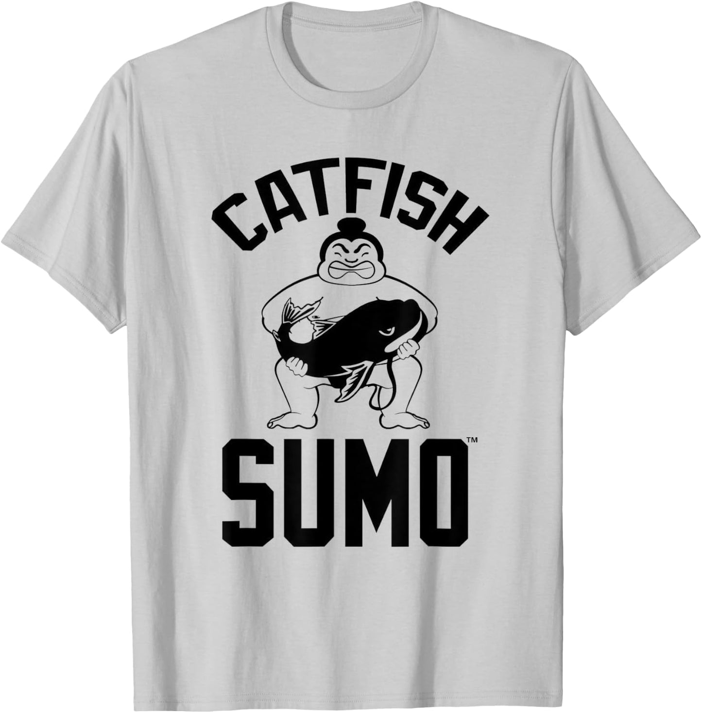 Lucky Catfishing Shirt by Catfish Sumo T-Shirt - T-Shirt | Ash