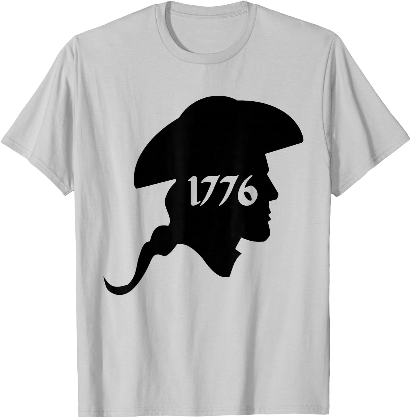 US Revolutionary War Soldier 1776 Patriot T-Shirt - T-Shirt | Ash