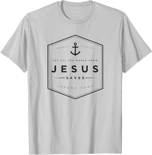 Jeremy Camp - Jesus Saves T-Shirt - T-Shirt | Ash