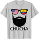 Half American Ecuadorian Chucha USA Ecuador Flag Patriot Men T-Shirt - T-Shirt | Ash