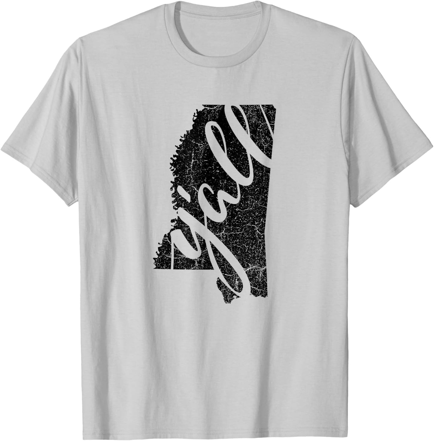 Mississippi Y'all shirt Mississippi shirt or men T-Shirt - T-Shirt | Ash