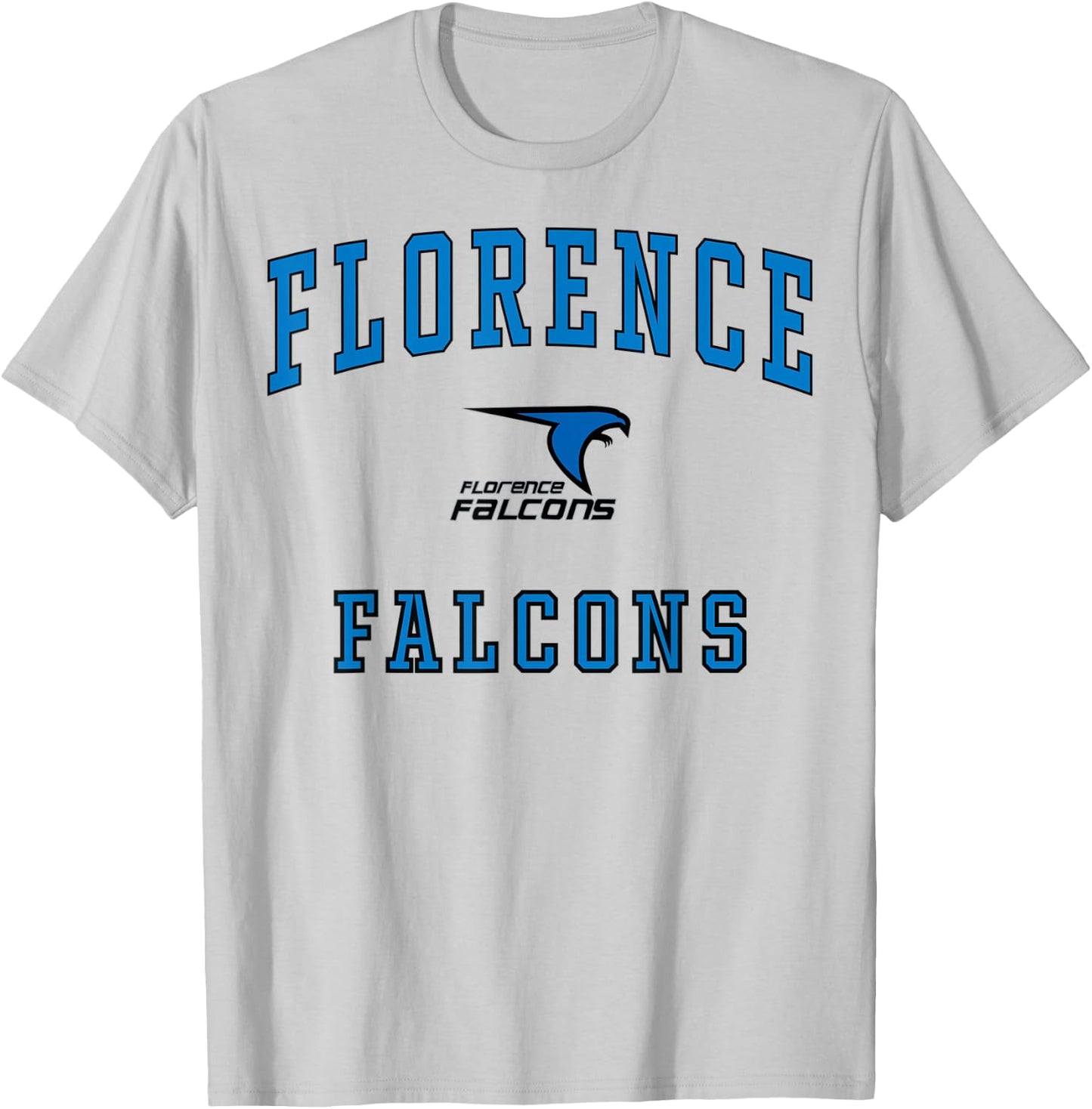 Florence High School Falcons C1 T-Shirt - T-Shirt | Ash