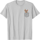 Sphynx Shirt Sphinx Cat In Pocket Men Women Girls Kids T-Shirt - T-Shirt | Ash
