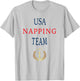 USA American Napping Team , Professional Napper T-Shirt - T-Shirt | Ash