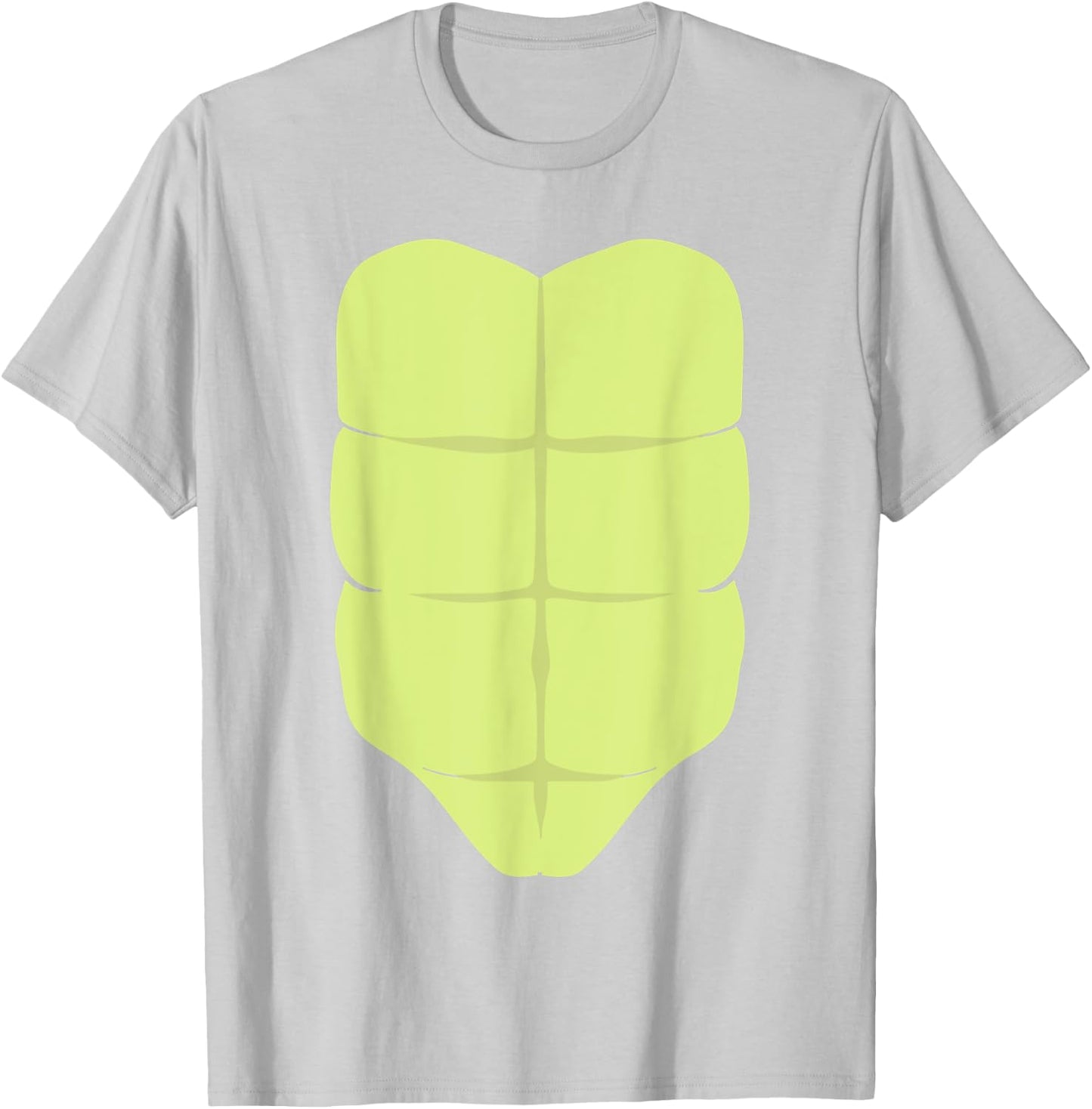 Turtle Body Belly Costume Easy Halloween Gift Reptile Lover T-Shirt - T-Shirt | Ash