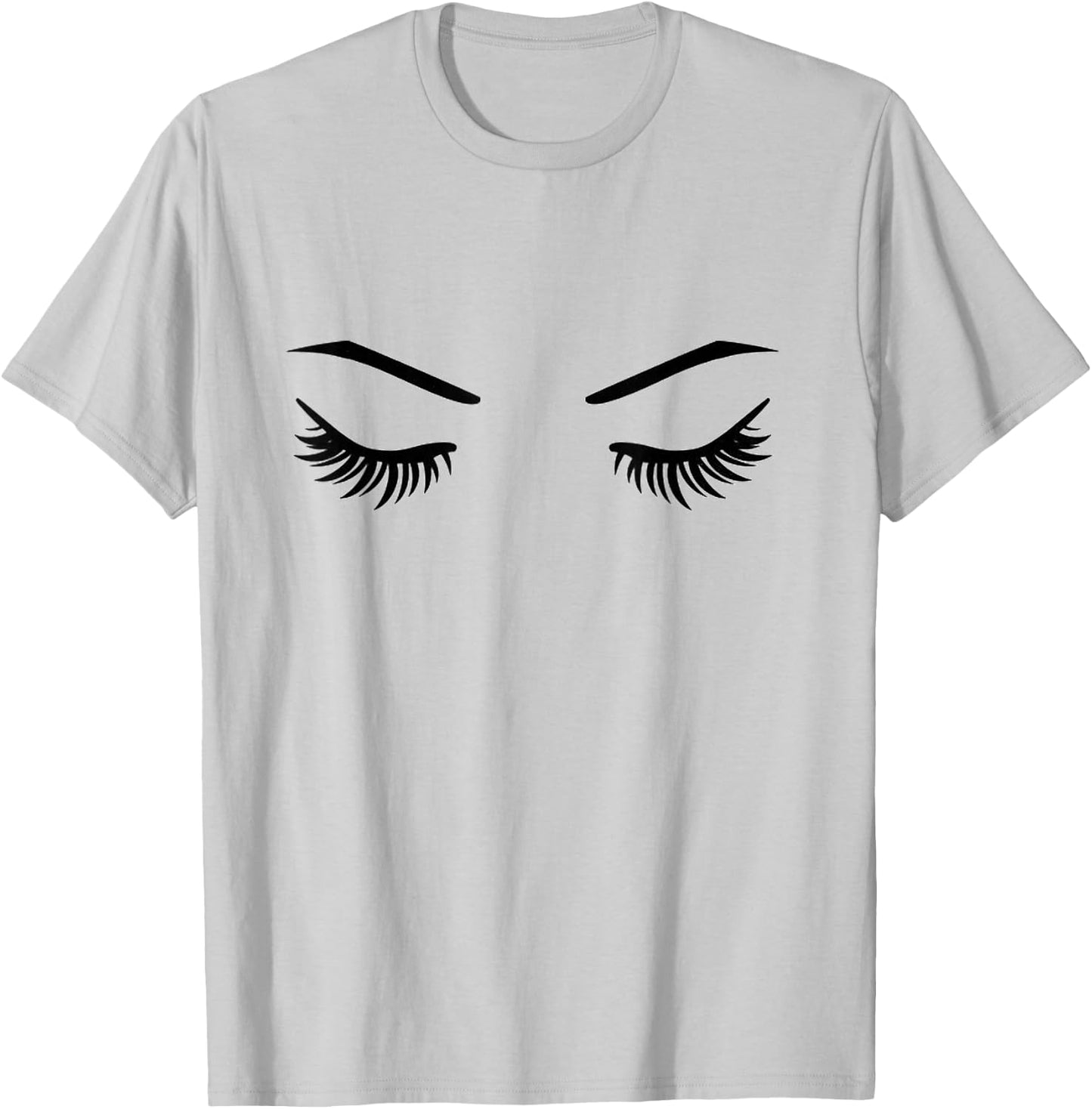 EyeLashes T-Shirt - T-Shirt | Ash