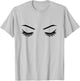 EyeLashes T-Shirt - T-Shirt | Ash