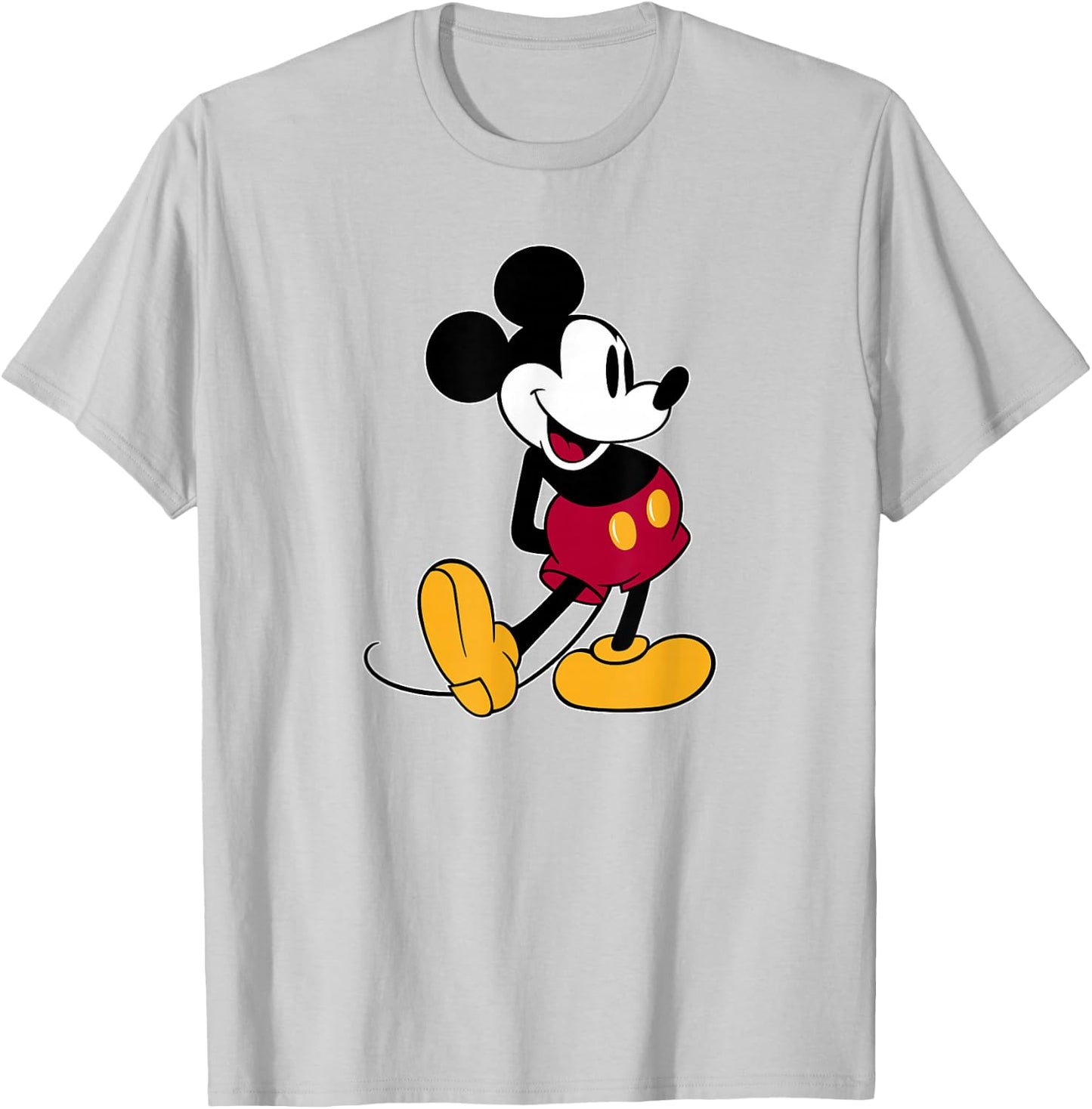 Disney - Mickey Mouse Classic Pose T-Shirt - T-Shirt | Ash