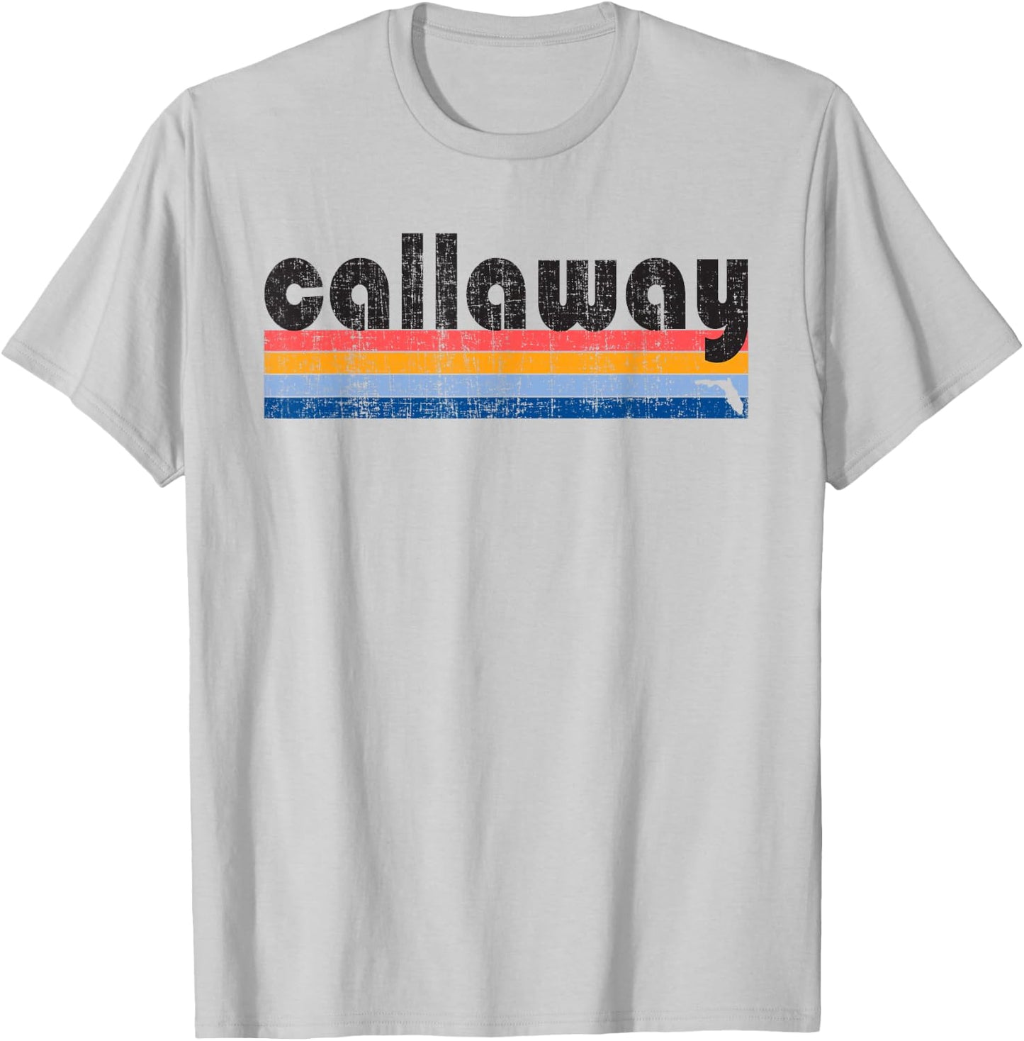Vintage 80s Style Callaway FL T-Shirt - T-Shirt | Ash