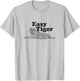 Easy Tiger Retro Animal Idea T-Shirt - T-Shirt | Ash