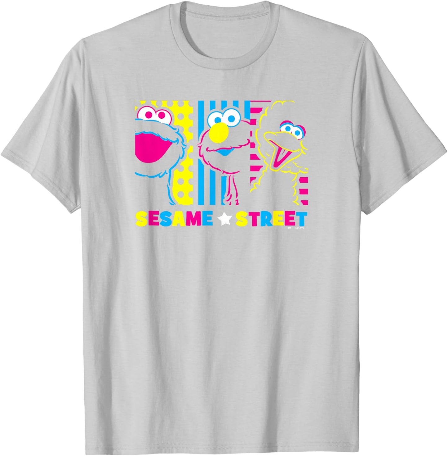 Sesame Street See Em Why T-Shirt - T-Shirt | Ash