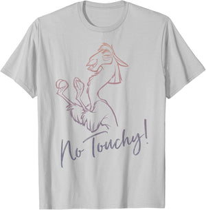 Disney Emperor's New Groove Llama No Touchy! Graphic T-Shirt - T-Shirt | Ash