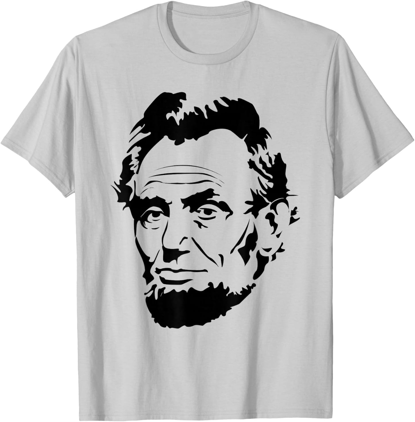 Abraham Lincoln Presidential Portrait Vintage Abe Lincoln T-Shirt - T-Shirt | Ash