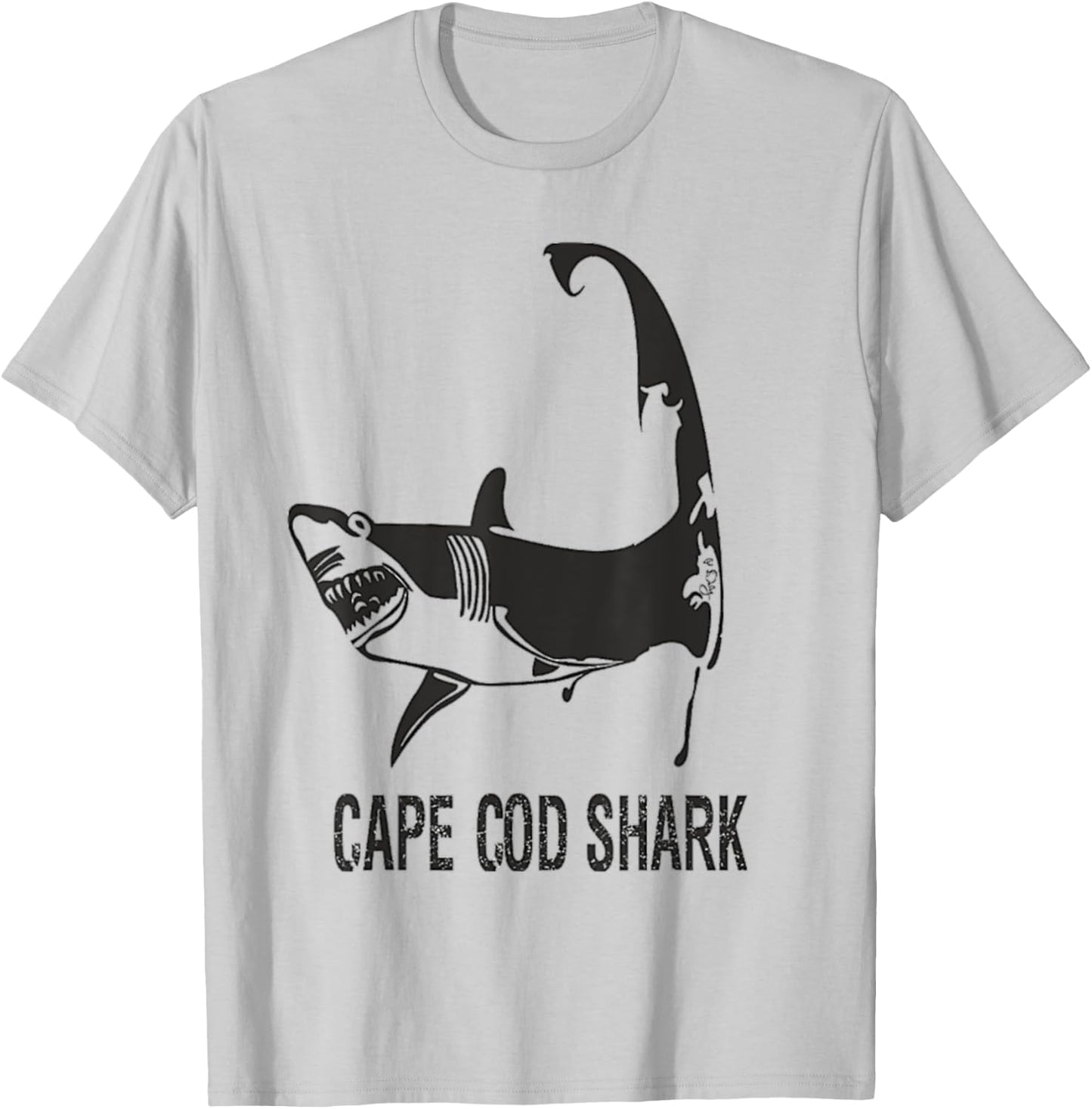 Cape Cod Shark T-Shirt - T-Shirt | Ash