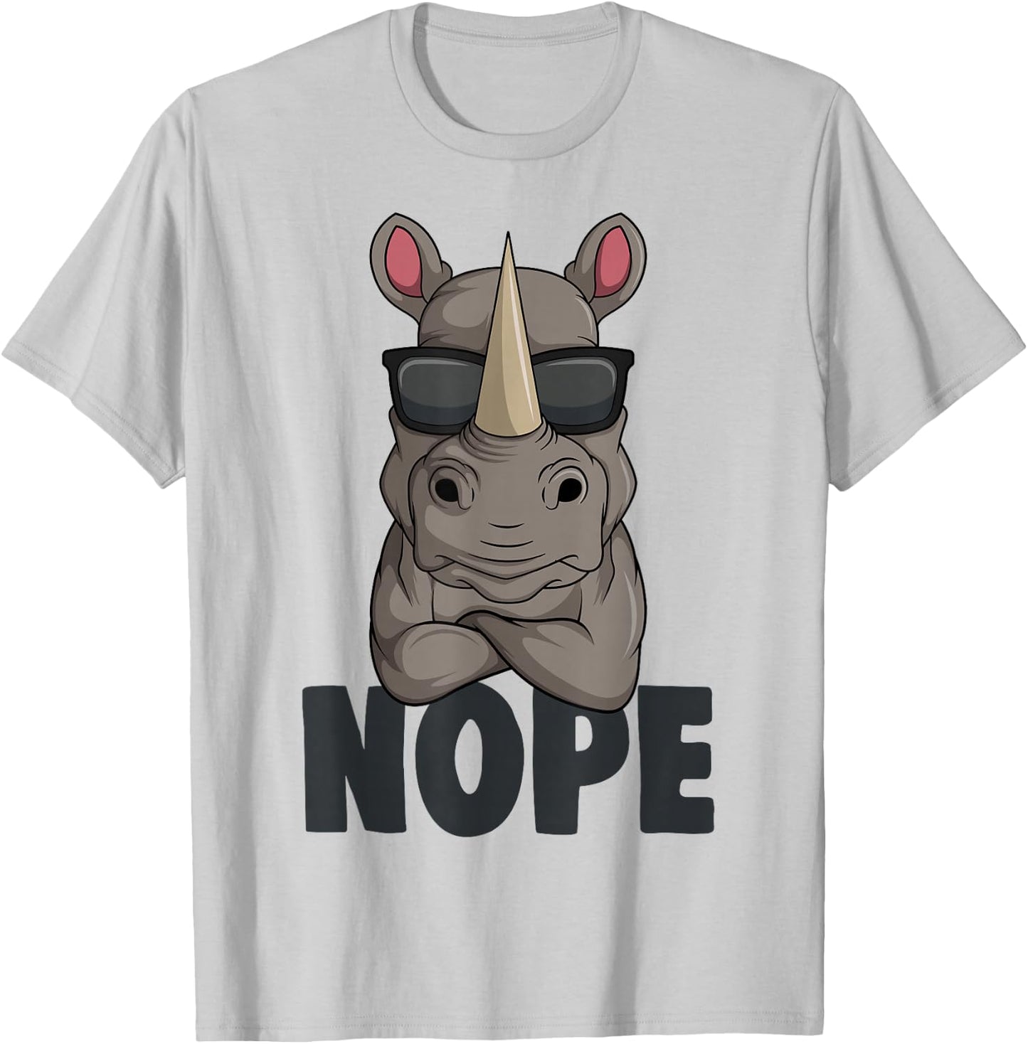 Rhino Children's Boys Women Rhinos T-Shirt - T-Shirt | Ash