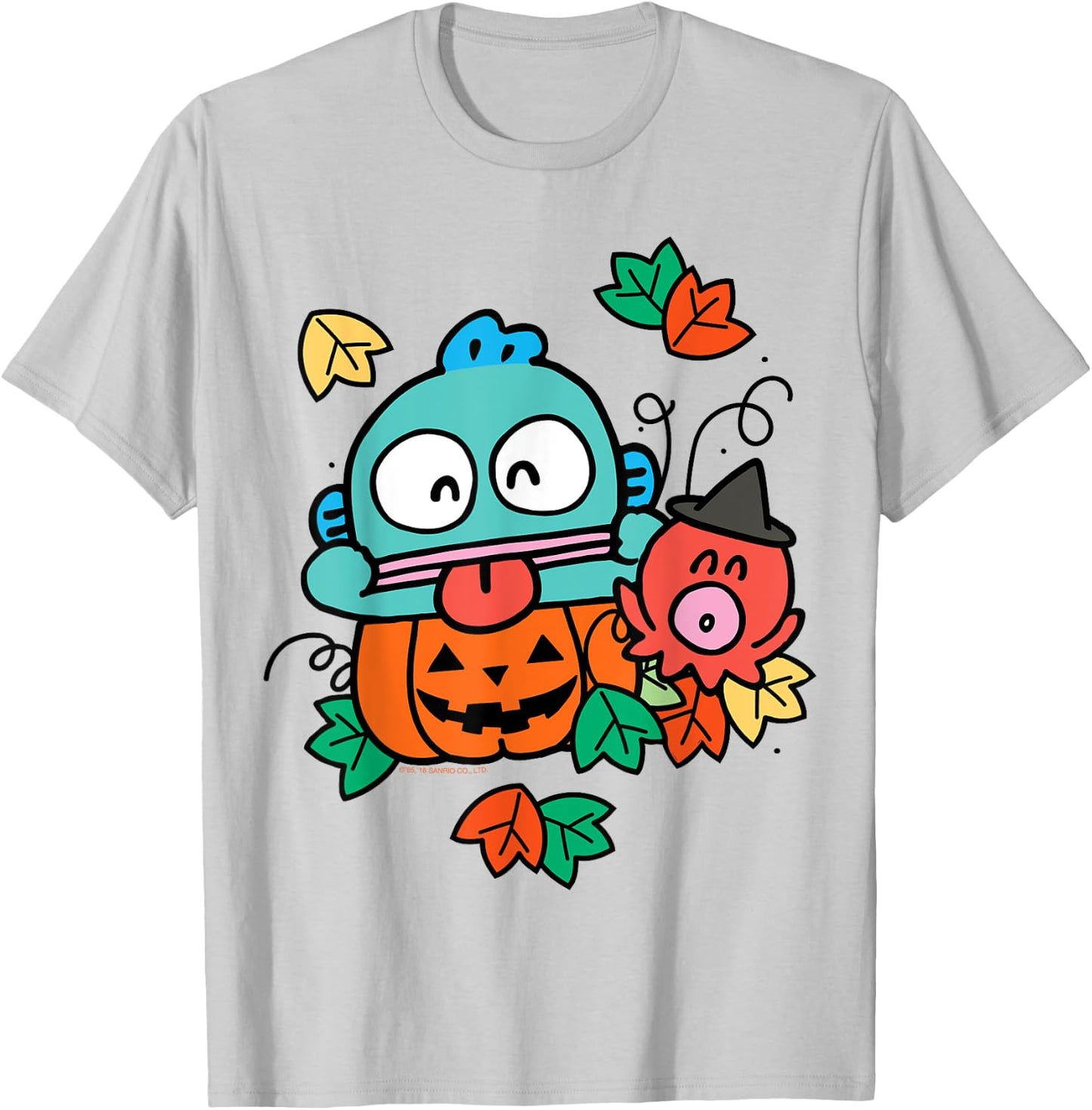 Hangyodon Happy Halloween Shirt T-Shirt - T-Shirt | Ash