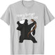 Honey Badger Doesn't Care Funny Animal Dabbing T Shirt T-Shirt - T-Shirt | Ash