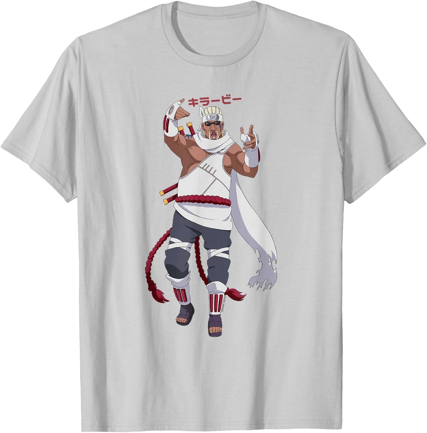 Naruto Shippuden Killer Bee Shinobi from Kumogakure Anime T-Shirt - T-Shirt | Ash