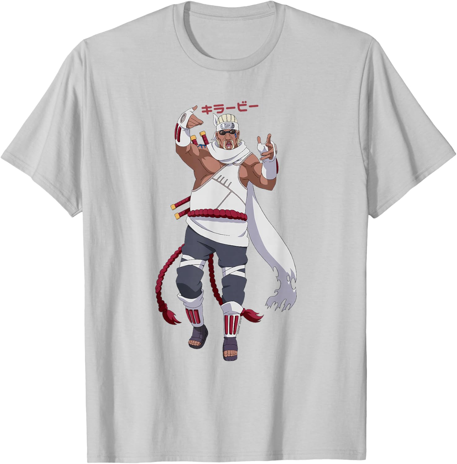Naruto Shippuden Killer Bee Shinobi from Kumogakure Anime T-Shirt - T-Shirt | Ash