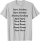Hare Krishna Maha Mantra Sanskrit Chanting Yoga Meditation T-Shirt - T-Shirt | Ash