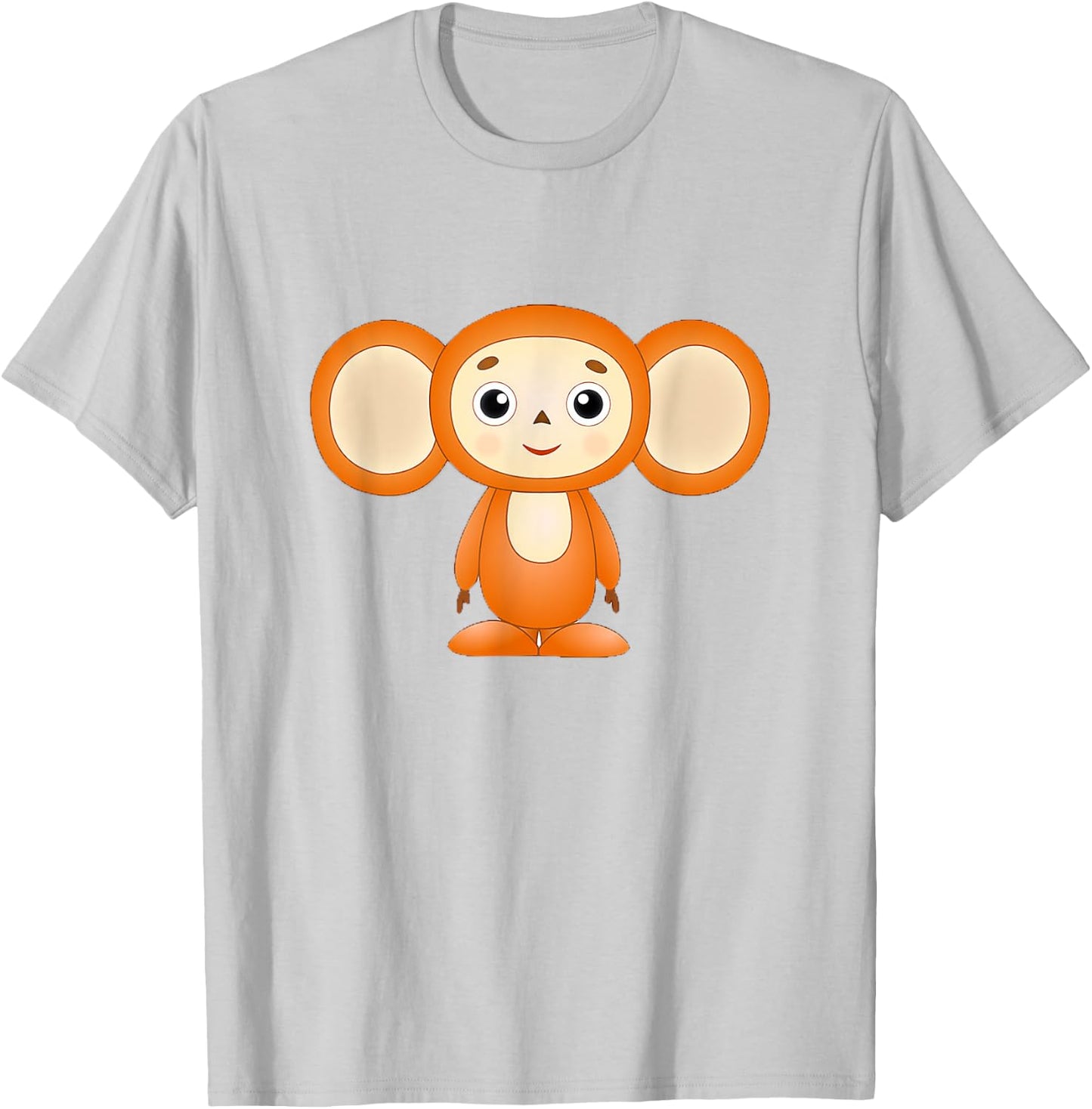 VUV Cheburashka - -Adults, Red, Small, Short Sleeve T-Shirt - T-Shirt | Ash