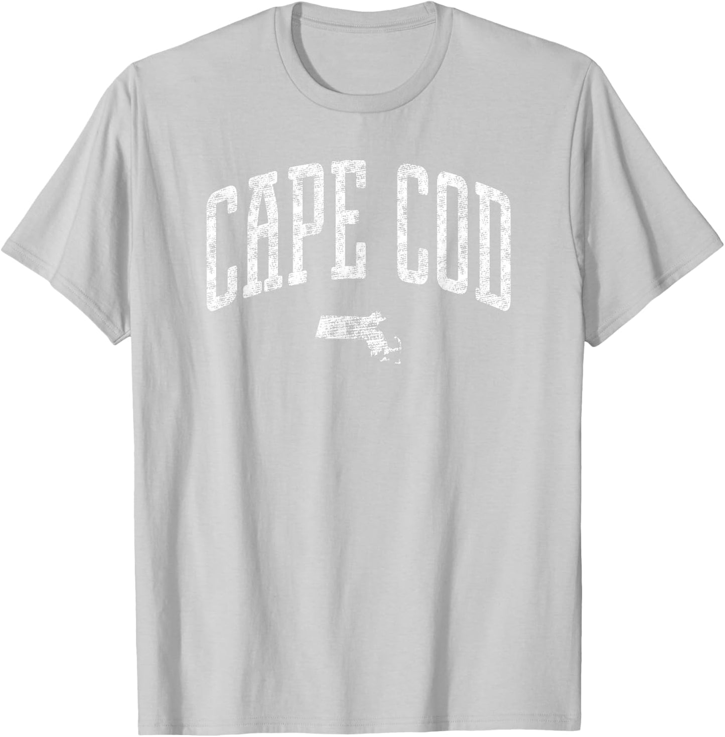 Cape Cod Massachusetts Vintage City T-Shirt - T-Shirt | Ash
