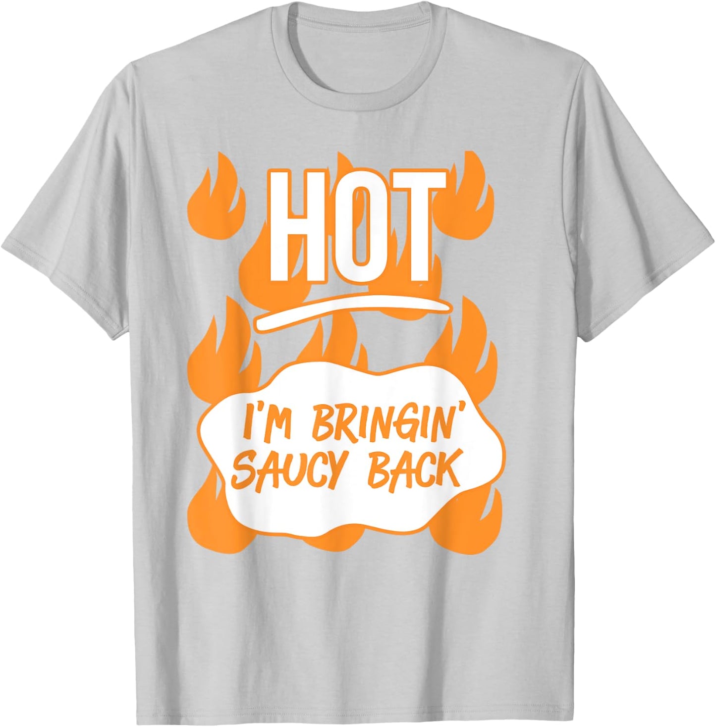 HOT SAUCES Group Halloween Costumes HOT TACO SAUCE shirt T-Shirt - T-Shirt | Ash