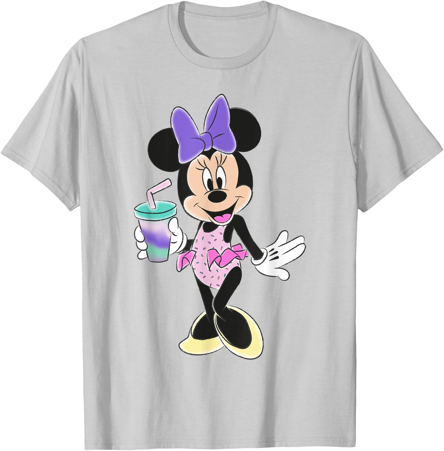 Disney - Minnie Mouse Unicorn Ruffle Swimsuit T-Shirt - T-Shirt | Ash