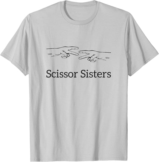 Scissor Sisters - Rock, Paper Scissors T-Shirt - T-Shirt | Ash