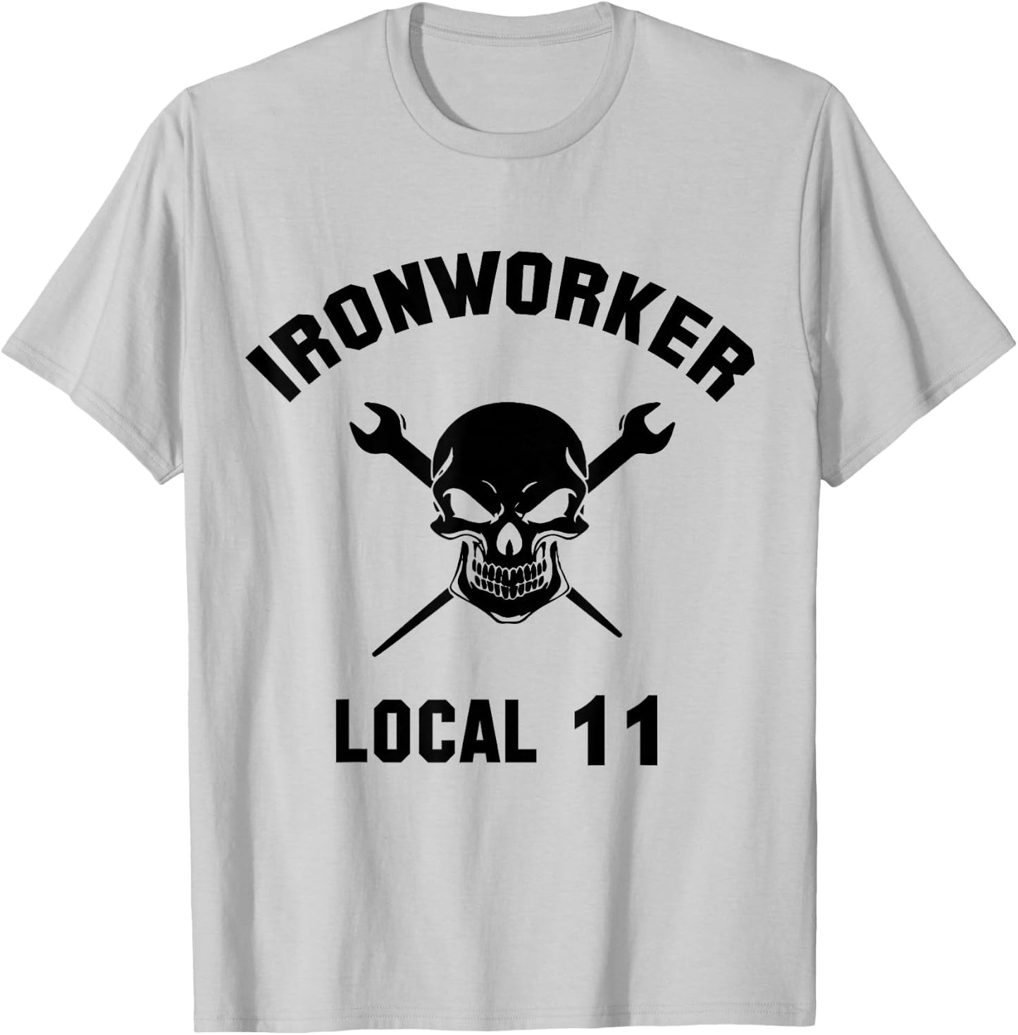 Ironworker Local 11 T-Shirt - T-Shirt | Ash