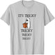 It's Tricky Tricky Ghost Halloween Funny Music T-Shirt - T-Shirt | Ash