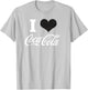 Coca Cola I Heart Coca Cola T-Shirt - T-Shirt | Ash
