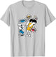 Popeye and Bluto #38971 T-Shirt - T-Shirt | Ash