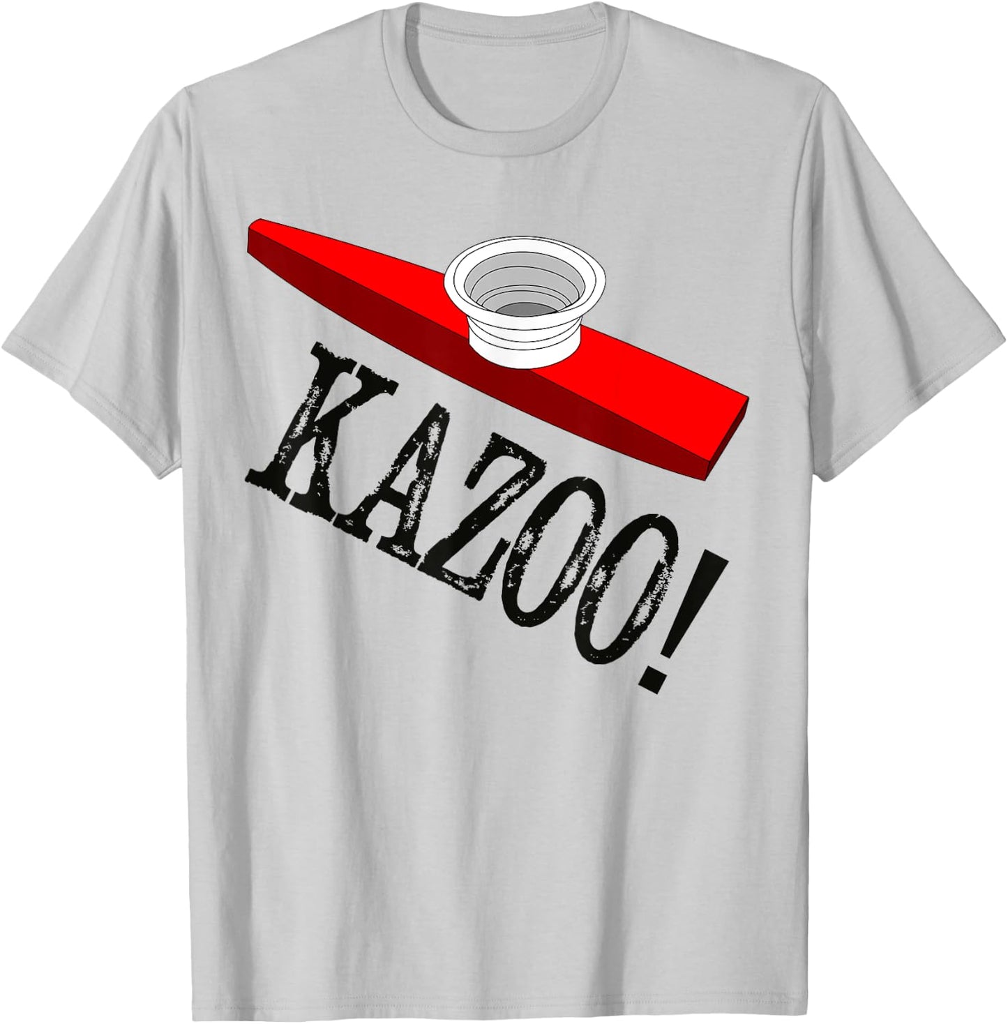 Kazoo Making Music Men Women Kids Boys Girls T-Shirt - T-Shirt | Ash