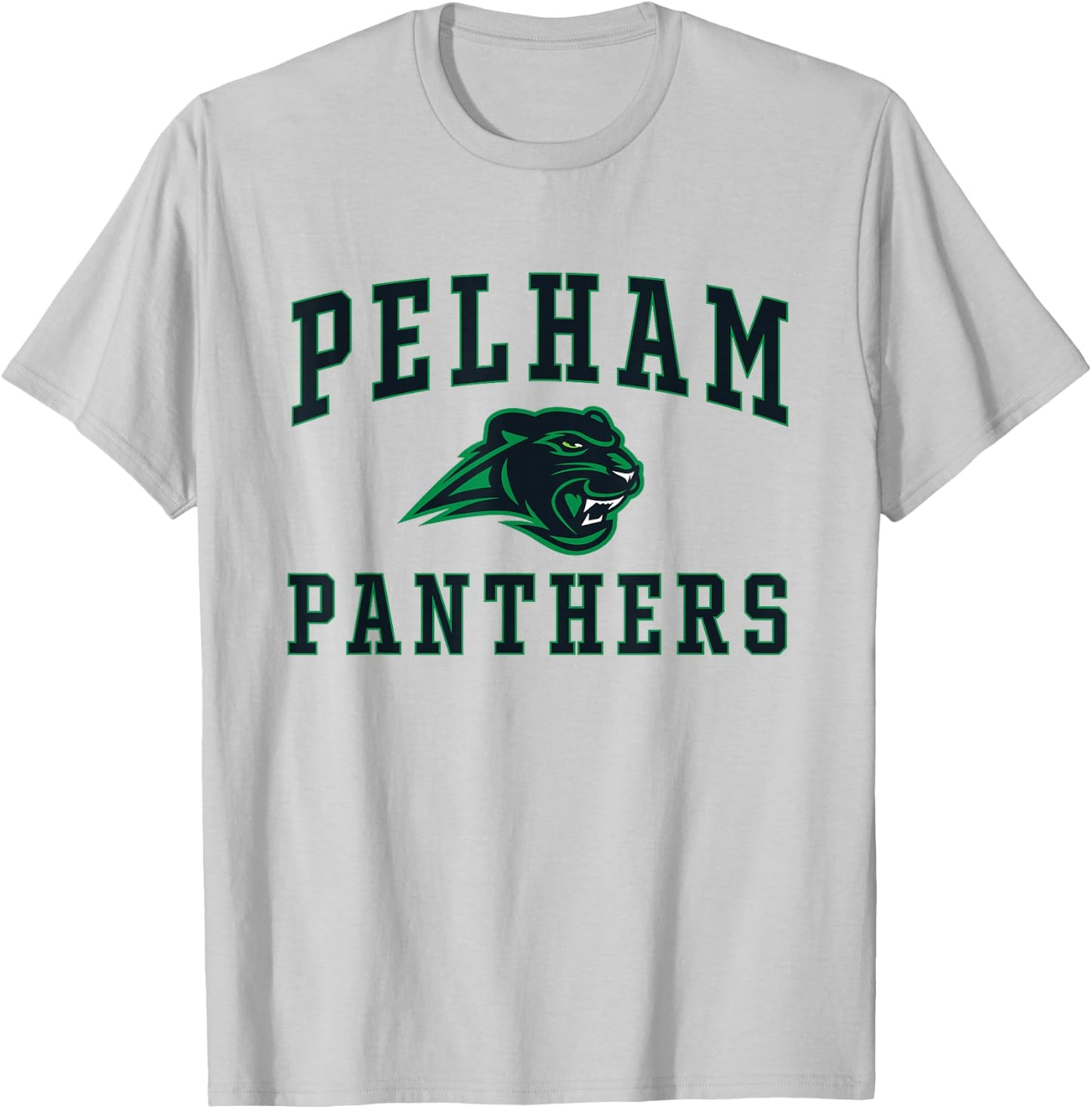 Pelham High School Panthers C1 T-Shirt - T-Shirt | Ash