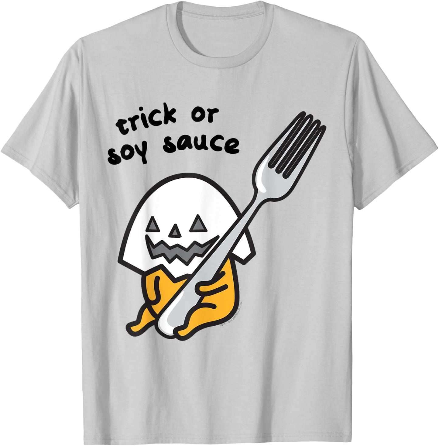Gudetama Trick or Treat Halloween Shirt T-Shirt - T-Shirt | Ash