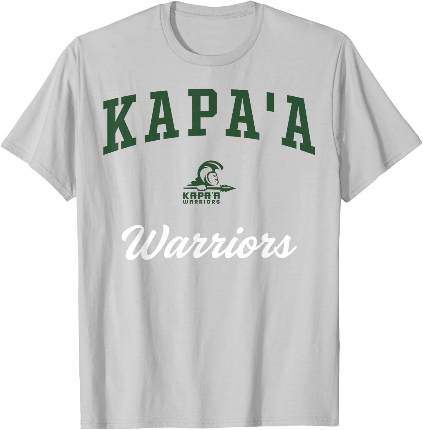 Kapa'a High School Warriors T-Shirt - T-Shirt | Ash